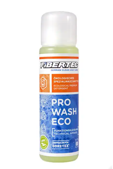 Fibertec Pro Wash Eco koncentrovaný prací prostředek na nepromokavé a prodyšné oděvy 100 ml Dokud Zásoby Vydrží