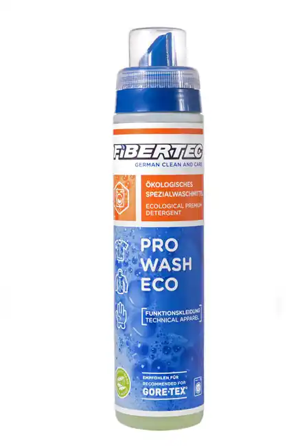 Expresní Doručení Fibertec Pro Wash Eco koncentrovaný prací prostředek na nepromokavé a prodyšné oděvy 250 ml