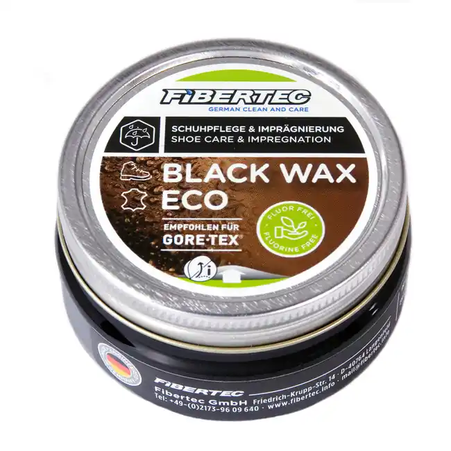 Fibertec Shoe Wax Eco Shoe Wax pro intenzivní péči o kůži černý 100 ml Jen Po Omezenou Doba