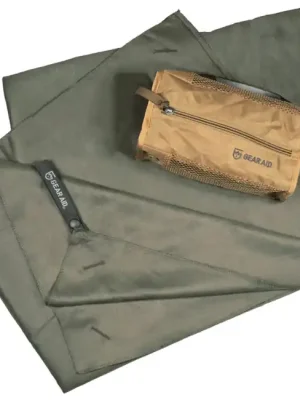 GearAid Ručník z mikrovlákna Ručníky na ruce z mikrovlákna s antibakteriální úpravou 50 x 100 cm moaa Ověřený