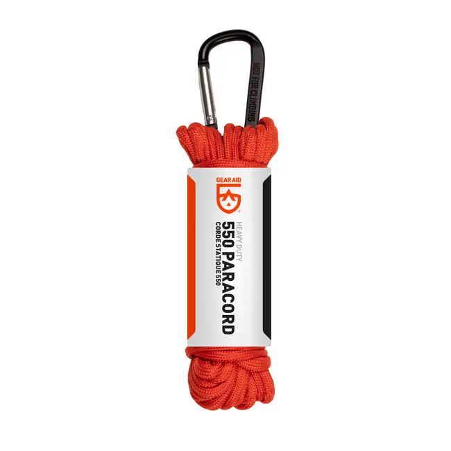 GearAid Paracord 550‘ 9 m oranžová Výprodej