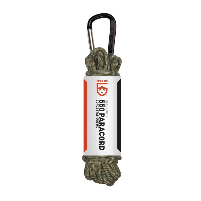 GearAid Paracord 550‘ 9 m sage tan Autentický