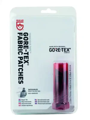 Vysoce Kvalitní Sada lepicích záplat GearAid Tenacious Tape Gore-Tex