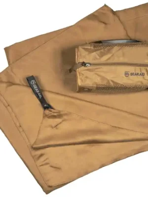 Bezpečná Platba Ručník z mikrovlákna GearAid ‘ 90 x 155 cm coyote