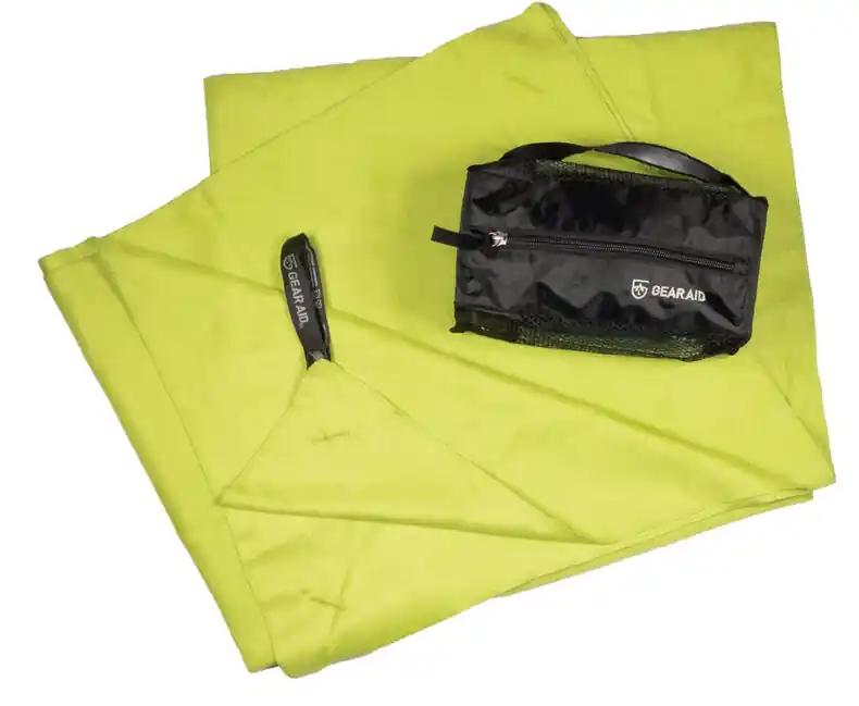 Sezónní Sleva Ručník z mikrovlákna GearAid 75 x 120 cm nav zelený