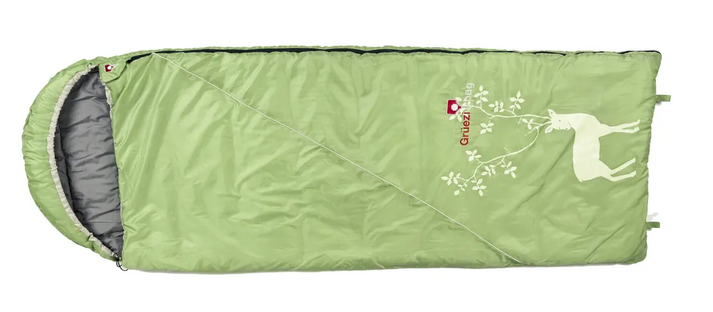 Super Cena Grüezi-Bag Cloud Grüezi Spací pytel se zapínáním na pravé straně