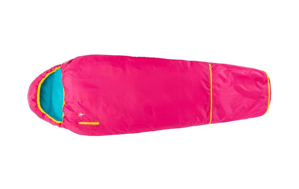 Grüezi-Bag Kids Barevný spací pytel Grüezi Kids rose Vrácení Zdarma