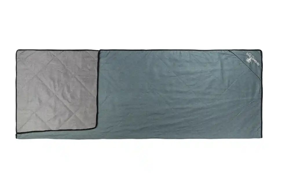 Výhodná Nabídka Grüezi-Bag Wellhealth Vlněná deka Grüezi šedomodrá deluxe