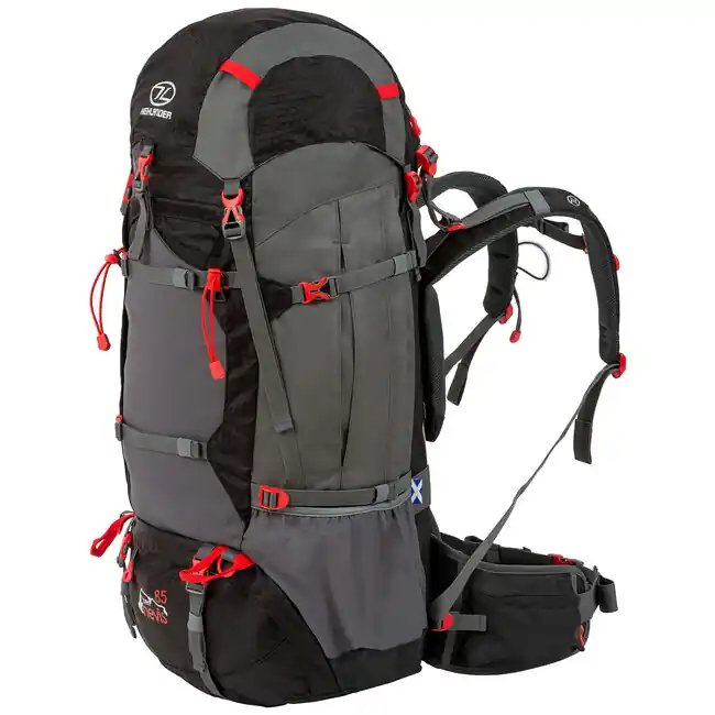 Oblíbený Highlander Ben Nevis Batoh 85 L černý