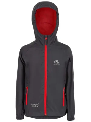 Dětská pláštěnka Highlander Stow and Go pro děti, dřevěné uhlí Horká Nabídka
