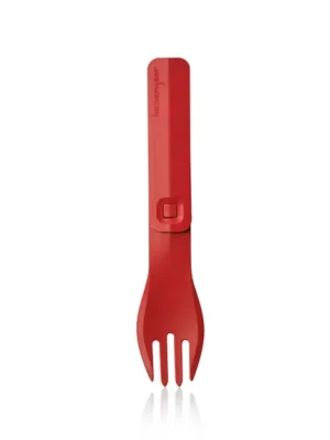 Oblíbený humangear GoBites CLICK Příbor červený