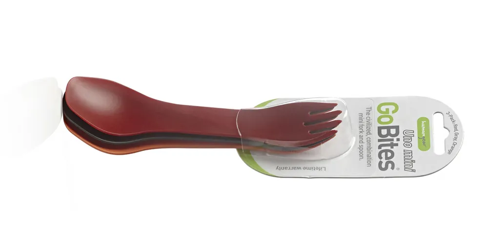 Poslední Šance humangear GoBites UNO Příbor Mini 3 ks červený, šedý, oranžový
