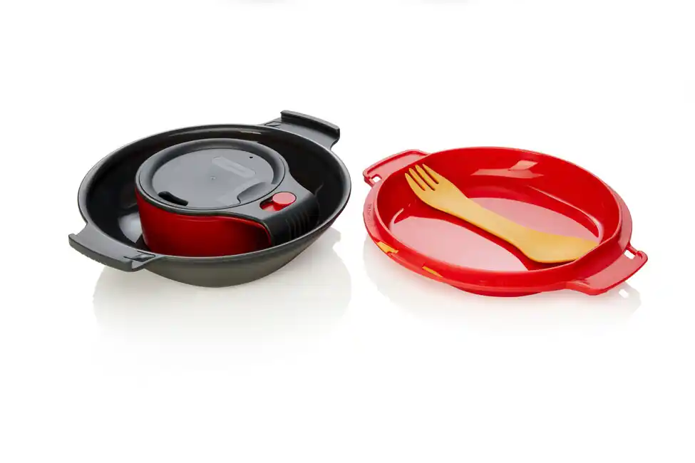 Koupit Online Humangear GoKit Lunchbox Charcoal Red Deluxe