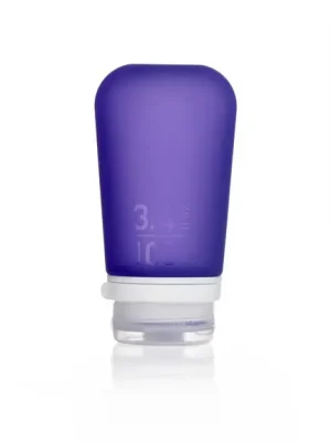humangear GoToob+ Silikonová cestovní láhev/hrnek 100 ml fialová Sezónní Sleva