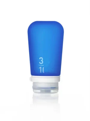 humangear GoToob+ Silikonová cestovní láhev/hrnek 100 ml tmavě modrá Cenový Hit