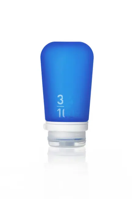 humangear GoToob+ Silikonová cestovní láhev/hrnek 100 ml tmavě modrá Cenový Hit