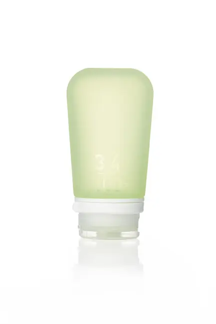 humangear GoToob+ Silikonová cestovní láhev/hrnek 100 ml zelená Finální Výprodej