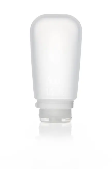 Nízká Cena humangear GoToob+ Silikonová cestovní láhev/hrnek 177 ml čirá