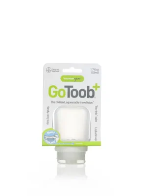 humangear GoToob+ Silikonová cestovní láhev / nádoba 53 ml růžová Časově Omezené