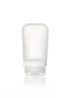 humangear GoToob+ Silikonová cestovní láhev / nádoba 74 ml čirá Výprodej