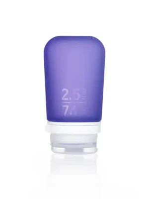 humangear GoToob+ Silikonová cestovní láhev / nádoba 74 ml fialová Aktuální