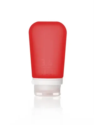 Objednat Nyní humangear GoToob+ Silikonová nádoba na tekutiny 100 ml červená