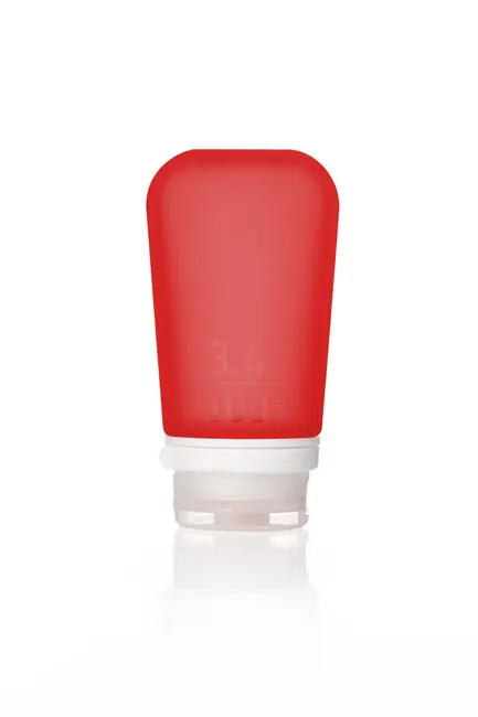 Objednat Nyní humangear GoToob+ Silikonová nádoba na tekutiny 100 ml červená