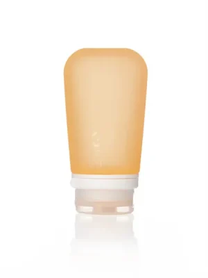 Značkový humangear GoToob+ Silikonová nádoba na tekutiny 100 ml oranžová