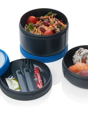 Nakupujte Hned humangear Stax Modular lunchbox XL šedomodrý