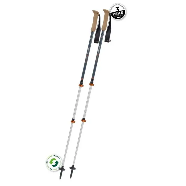 Koupit Online Trekingové hole Komperdell Ridgehiker Cork Powerlock K s absorpčním systémem Antishock