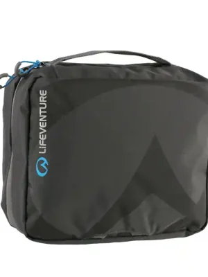 Lifeventure bag Nylonový kufr na prádlo se dvěma přihrádkami a několika kapsami 22 x 18 x 8 cm šedý Pouze Dnes