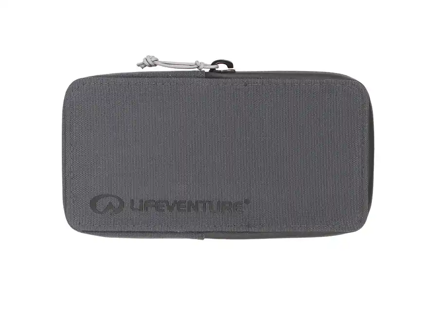 Peněženka na telefon Lifeventure RFID šedá Must-Have