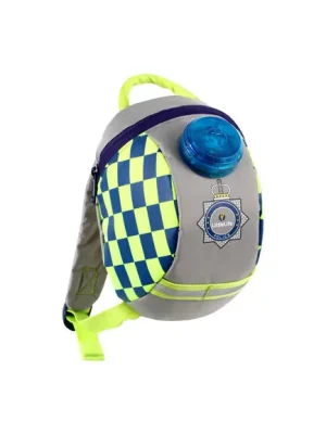 Rychlé Dodání Nouzový batoh LittleLife pro batolata Police 2 L s blikajícím světlem