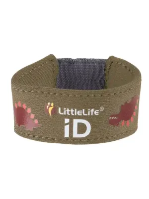 Finální Výprodej LittleLife iD Strap ID bezpečnostní dětský náramek Dino