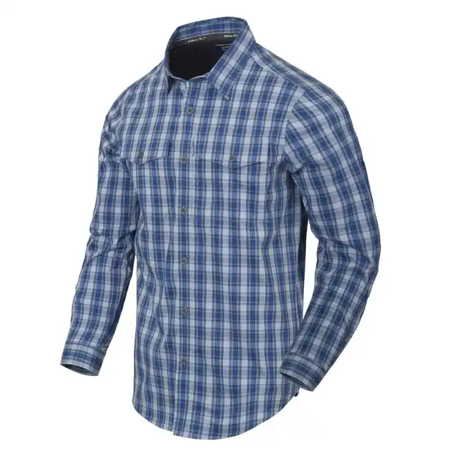 Vrácení Zdarma Helikon-Tex Taktická košile na skryté nošení - Ozark Blue Plaid
