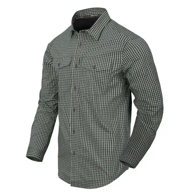 Bezpečná Platba Helikon-Tex Taktická košile na skryté nošení - Savage Green Checkered
