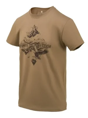 Akce Helikon-Tex triko (Mountain Stream) - U.S. Brown
