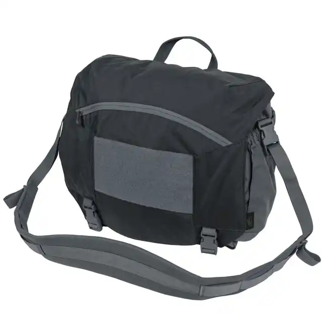 Helikon-Tex URBAN taška přes rameno Large - Cordura - Black / Shadow Grey Pouze Dnes