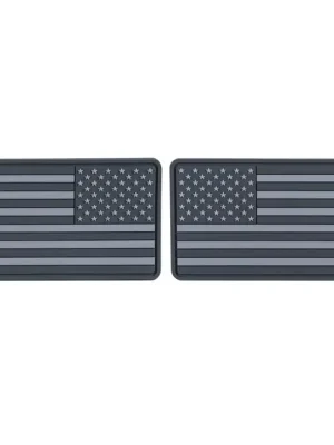 Vysoce Kvalitní Helikon-Tex USA Small Flag (set - 2ks.) - PVC - Grey