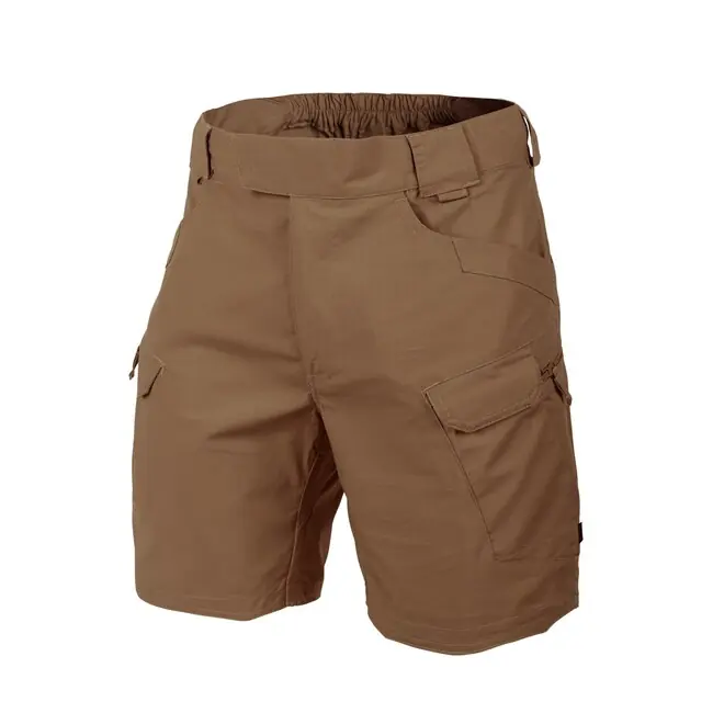 Značkový Helikon-Tex UTS krátké taktické kalhoty 8.5" - PolyCotton Ripstop - Mud Brown