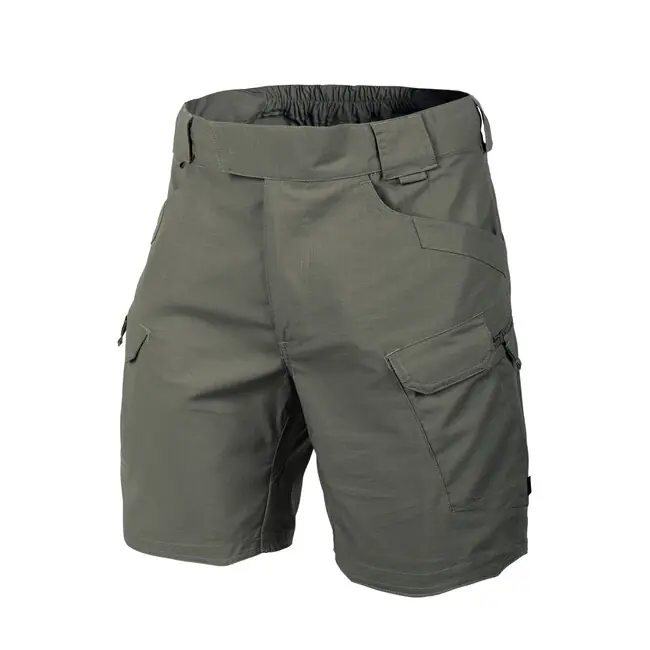 Nová Kolekce Helikon-Tex UTS krátké taktické kalhoty 8.5" - PolyCotton Ripstop - Taiga Green