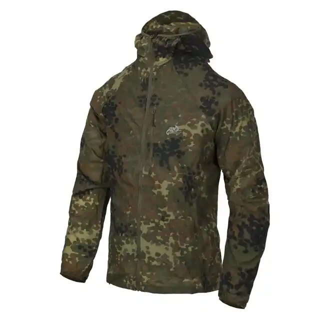 Tovární Cena Helikon-Tex Větrovka TRAMONTANE - WindPack Nylon - Flecktarn