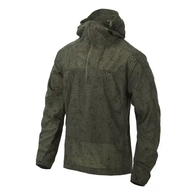 Vysoce Kvalitní Helikon-Tex WINDRUNNER bunda - WindPack Nylon - Desert Night Camo