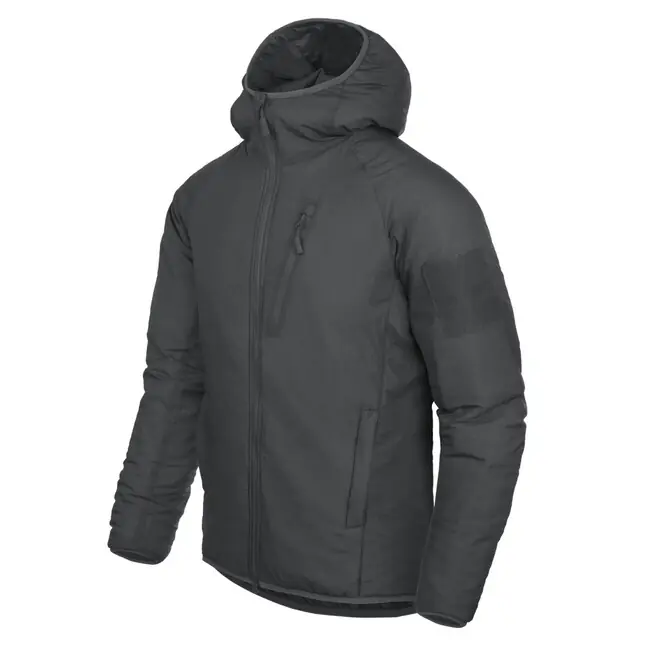 Ověřený Helikon-Tex WOLFHOUND bunda s kapucí - Climashield Apex - Shadow Grey