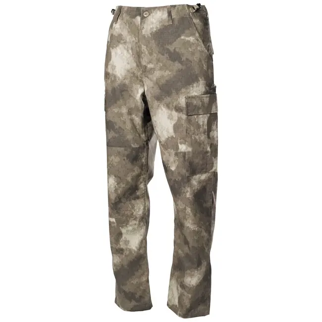 Autentický Kalhoty MFH US Combat BDU Rip stop, HDT-camo