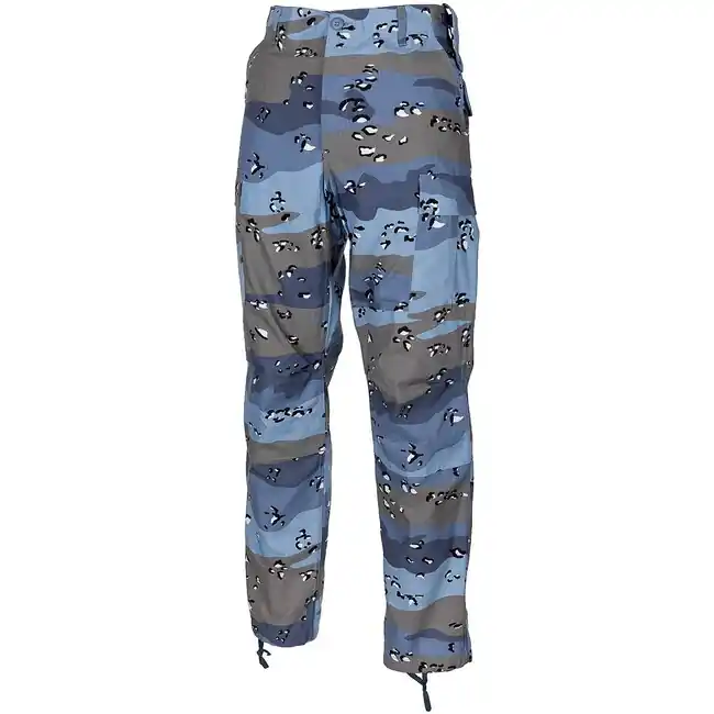 Kalhoty MFH US Combat BDU Rip stop, čokoládově modrá kamufláž Kup Teď