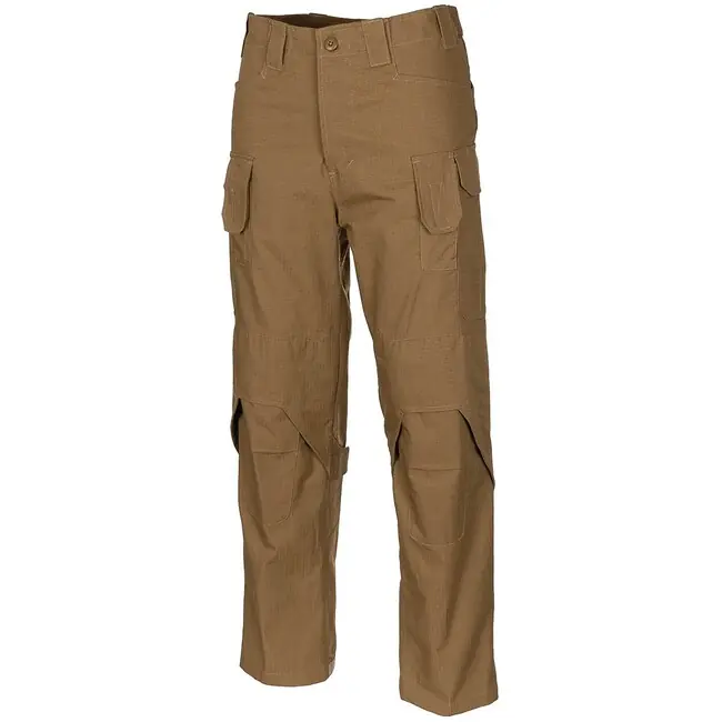 Výprodej Profesionální bojové kalhoty MFH Mission Ny/Co Rip stop, coyote tan