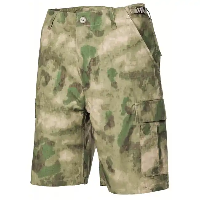 Americké krátké kalhoty MFH BDU Rip stop, HDT-camo FG Tovární Cena