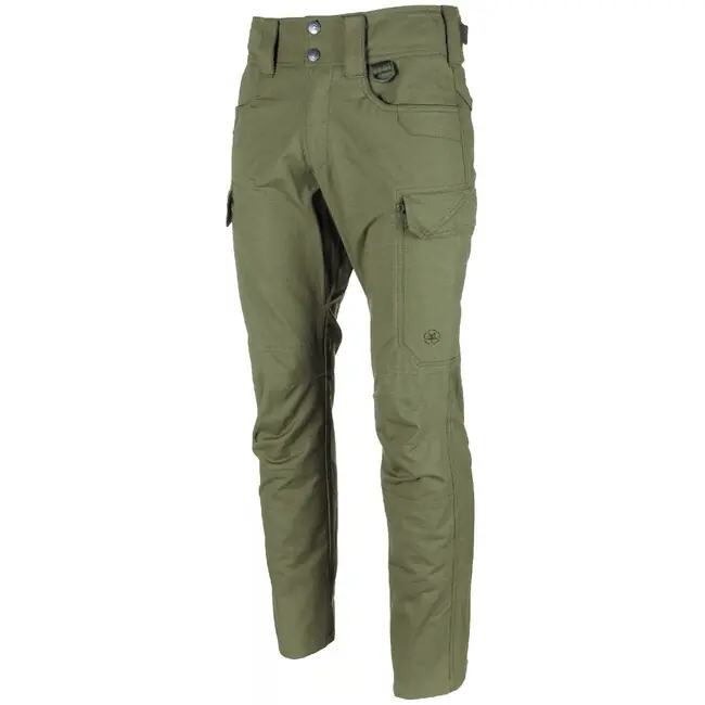 Aktuální Profesionální taktické kalhoty MFH Storm Rip Stop, OD green