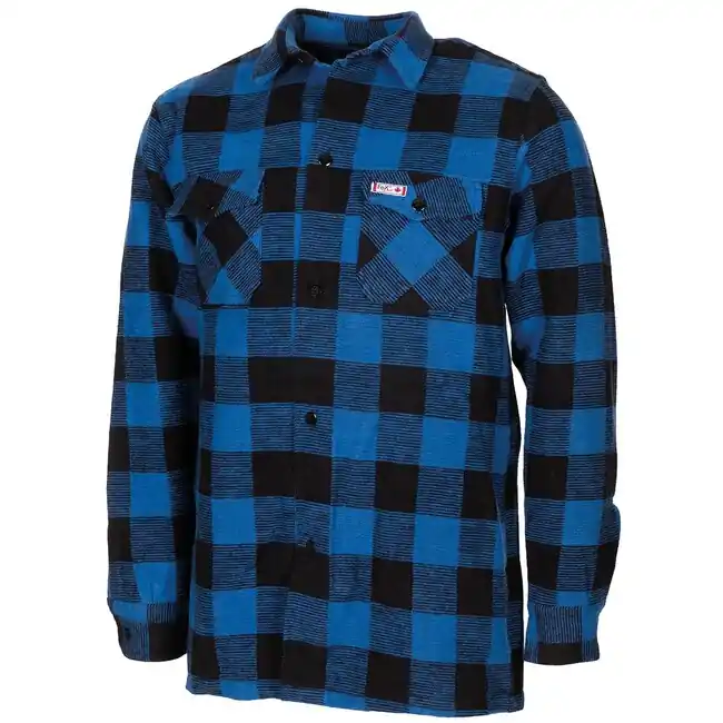 Fox Outdoor flanelová košile lumberjack, modro-černá Finální Výprodej